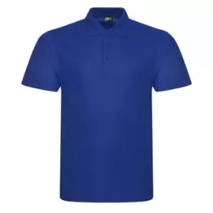 Image of PRO RTX Mens Pro Pique Polo Shirt (S) (Royal)