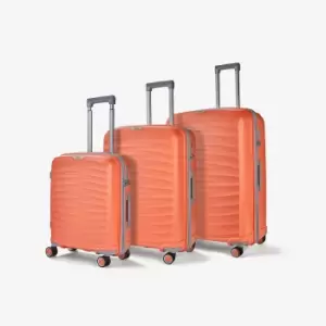 Image of Rock Luggage Sunwave 3 Piece Set - Peach, Peach