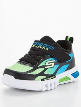 Image of Skechers Toddler Flex Glow Trainer - Blue