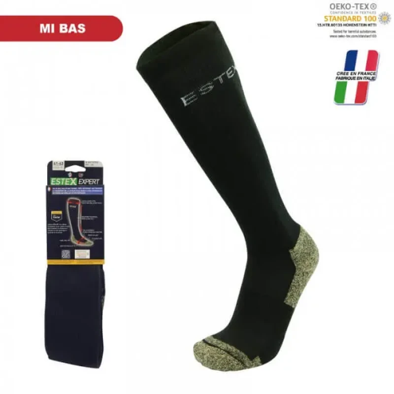 Image of Pair of tactical socks Estex Noir Unisex 43/46