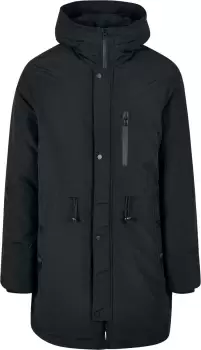 Image of Urban Classics Light Parka, Black, Male, Jackets & Outerwear, TB5597-00007
