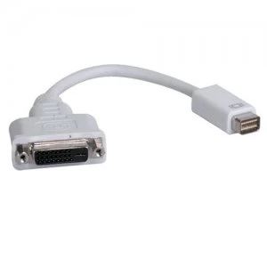 Image of Tripp Lite Mini DVI to DVI Cable Adapter Video Converter for Macbooks and iMacs 1920x1200 (Mini DVI to DVI-D M/F)
