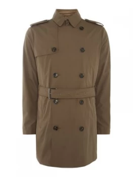Image of Mens Michael Kors 3 in 1 Tech Trench Coat Taupe
