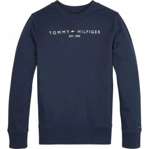 Image of Tommy Hilfiger Essential Crew Sweatshirt - Navy C87