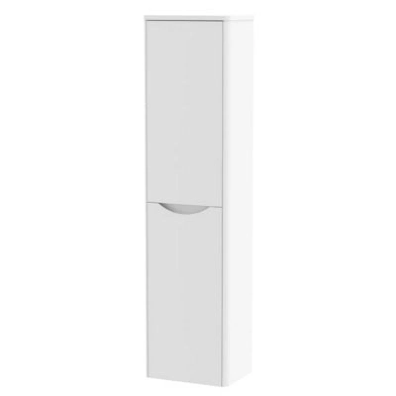 Image of Lunar Tall Storage Unit Satin Grey