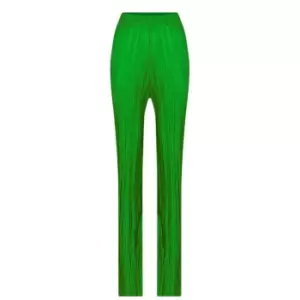 Image of Daisy Street Plisse Trousers - Green