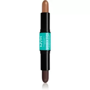 Image of NYX Professional Makeup Wonder Stick Dual Face Lift Two-Tone Contouring Stick Shade 07 Deep 2x4 g