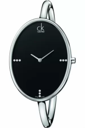 Image of Ladies Calvin Klein Sartoria Medium Bangle Diamond Watch K3D2M11S