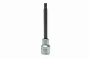 Image of Teng Tools M122506A-C 1/2" Drive - Extra Long Hex Socket Bit - 6mm