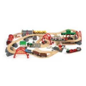 Image of Brio Deluxe Railway Set