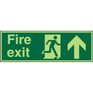 Image of Stewart Superior PSP129SAV Self Adhesive Vinyl Sign 150x450 Fire