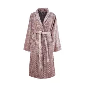 Image of Ted Baker Wave Geo Robe - Large/Extra Large, Soft Pink