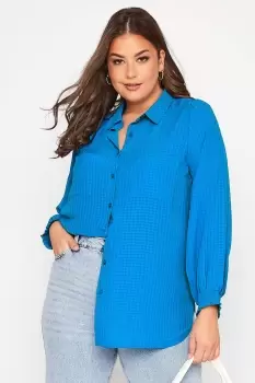 Image of Shirred Cuff Blouse
