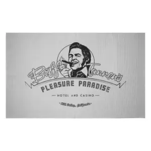 Image of Back To The Future Biffs Pleasure Palace Woven Rug - Small