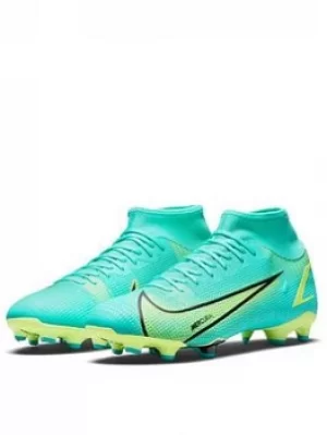 Image of Nike Mens Mercurial Superfly 7 Academy Firm Ground Football Boot, Green, Size 9, Men