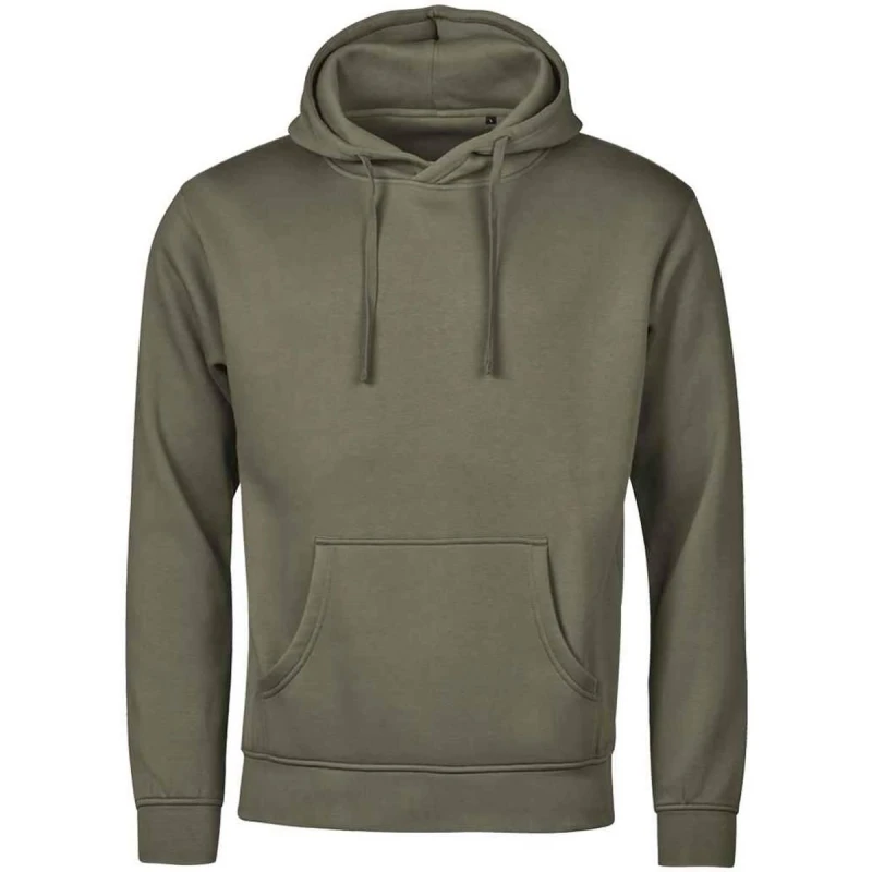 Image of TEE JAYS Mens Urban Hoodie in Dark Green Size: XS Dark Green Male XS