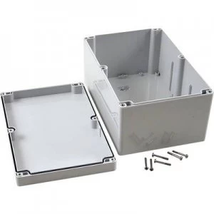 Image of Hammond Electronics 1554VB2GY 1554VB2GY Universal enclosure 240 x 160 x 120 Polycarbonate (PC) Grey