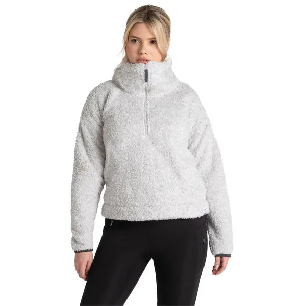 Image of Craghoppers Womens Bronagh Half Zip Borg Fleece Jacket 20 - Bust 44' (112cm)