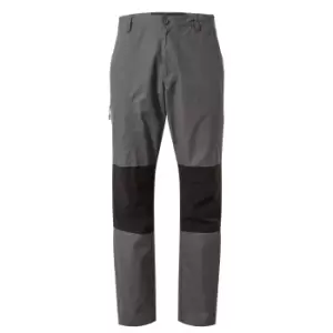 Image of Craghoppers Mens Verve Trouser (36S) (Elephant/Black)