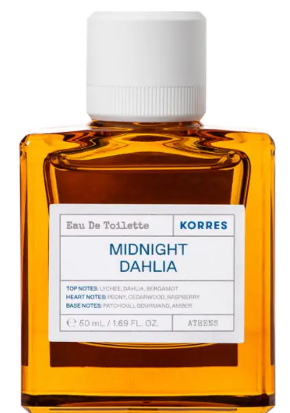Image of Korres Midnight Dahlia Eau de Toilette Unisex 50ml