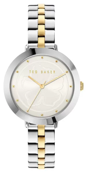 Image of Ted Baker BKPAMF210 Womens Ammy Magnolia Silver Dial Two Watch