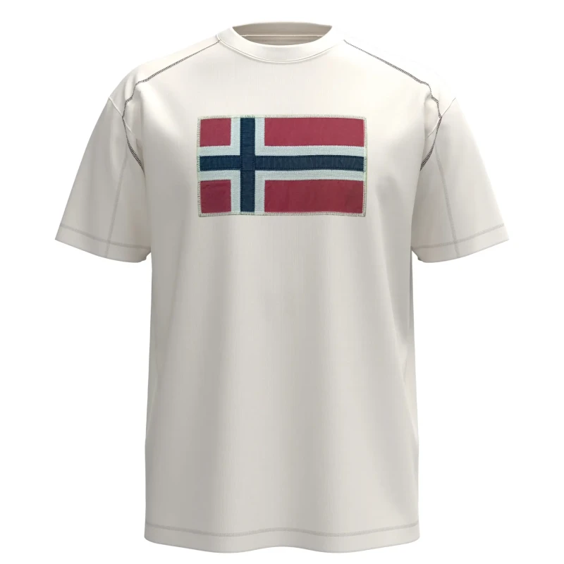 Image of T-Shirt Napapijri S-Reflect Blanc Male M