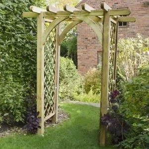 Image of Forest Garden Arch Pergola, (H)2450mm (W)1820mm