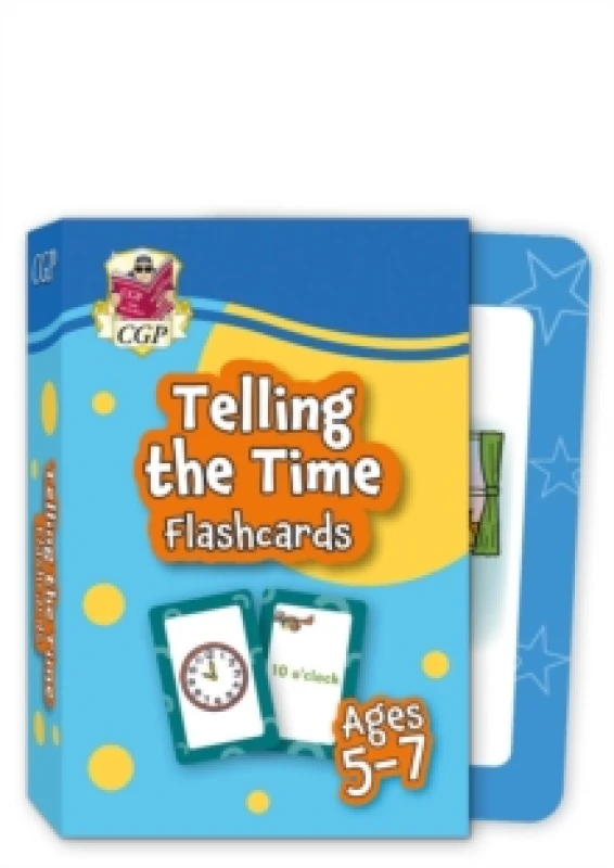 Image of Telling the Time Flashcards for Ages 5-7 Hardback