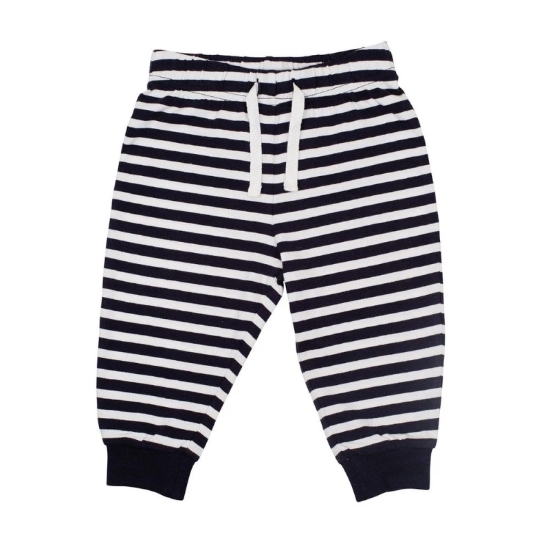 Image of Larkwood Striped Lounge Pants in Navy Size: 3-4 Years Navy Unisex 3-4 Years