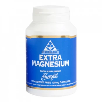 Image of Bio Health Extra Magnesium 125Mg Capsules - 120s (Case of 3)