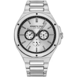 Image of Mens Kenneth Cole Stainless Steel Modern Dress Sport