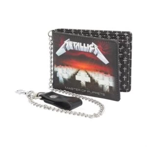 Image of Metallica - Master Of Puppets Embossed Wallet With Chain