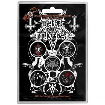 Image of Dark Funeral - The Black Hordes Button Badge Pack