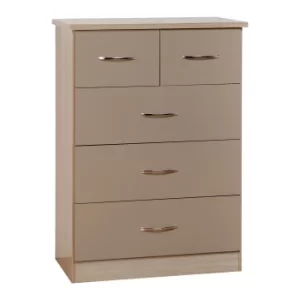 Image of Nevada Oyster 5 Chest of Drawer Oyster