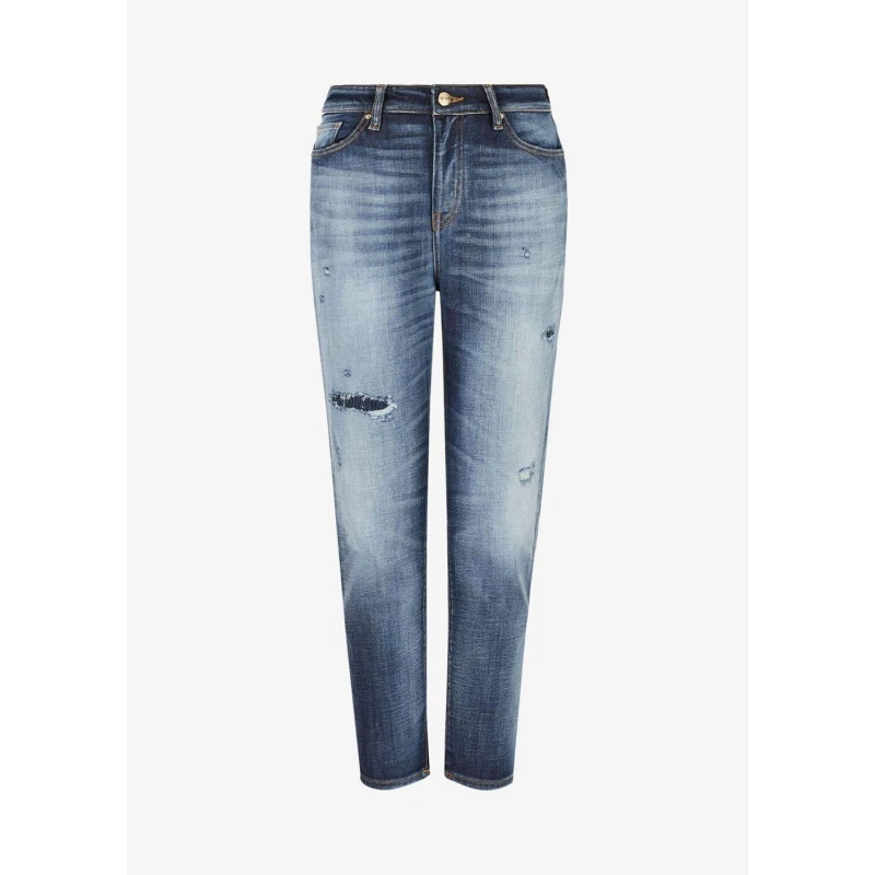 Image of Armani Exchange J16 Boyfriend- Fit Jeans Indigo female 24R