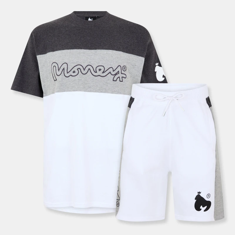 Image of Money Cut Twin Set White male X Small