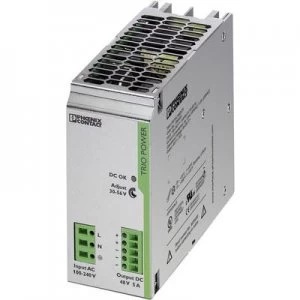 Image of Phoenix Contact TRIO-PS/1AC/48DC/5 Rail mounted PSU (DIN) 48 V DC 5 A 240 W 1 x