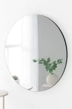 Image of Simple round mirror Black 50cm