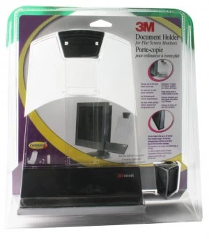 Image of 3m Flat Panel Doc Holder 2 Way Adj Brown