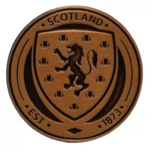 Image of Scotland FA Badge (One Size) (Gold)