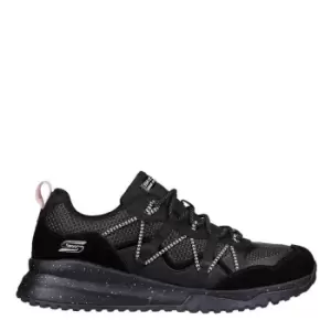 Image of Skechers Bobs Squad 3 ZigZag Swagger Trainers Womens - Black