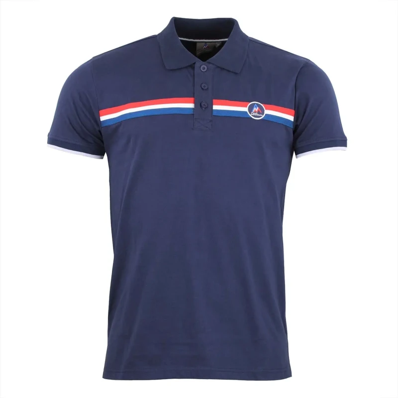 Image of Polo shirt Peak Mountain Ceroce Bleu Male M