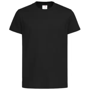 Image of Stedman Childrens/Kids Classic Organic T-Shirt (S) (Black Opal)