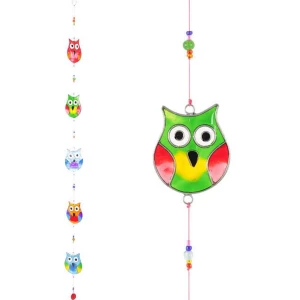 Image of String Of Multi Owls