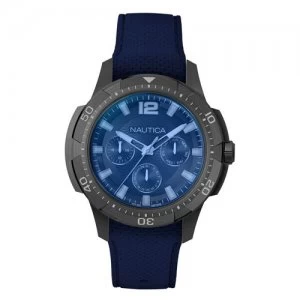 Image of Nautica Mens San Diego SS IP Gun Watch - NAPSDG004