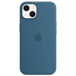 Image of Apple Case iPhone 13 Silicone with MagSafe Blue Jay