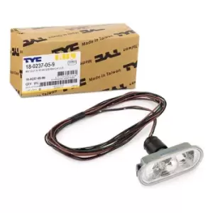 Image of TYC Turn Signal 18-0237-05-9 Side Marker Lights,Side Indicator VW,SKODA,SEAT,Golf IV Schragheck (1J1),POLO (9N_),PASSAT Variant (3B6)