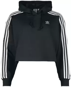 Image of Adidas Short Hoodie Hooded sweater black