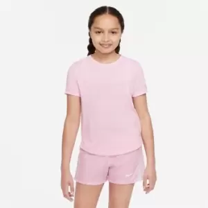 Image of Nike Df One Short Sleeve Top - Pink