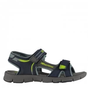 Image of Karrimor Cayman Sandals Juniors - Blue/Green